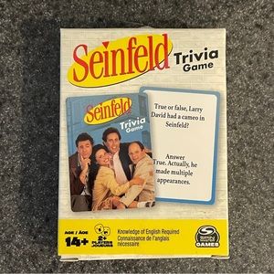 3/$10.  Seinfeld Trivia Card Game